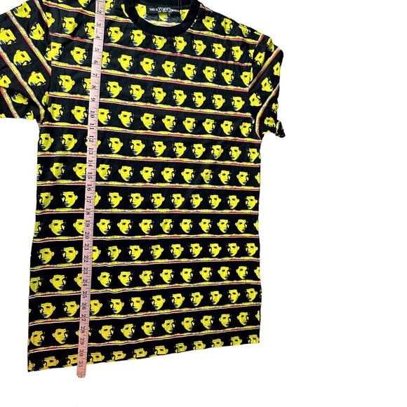 TIALS Oversized Graphic Tee Drake NWT Black Short Sleeve Streetwear Size 2 - Picture 9 of 9